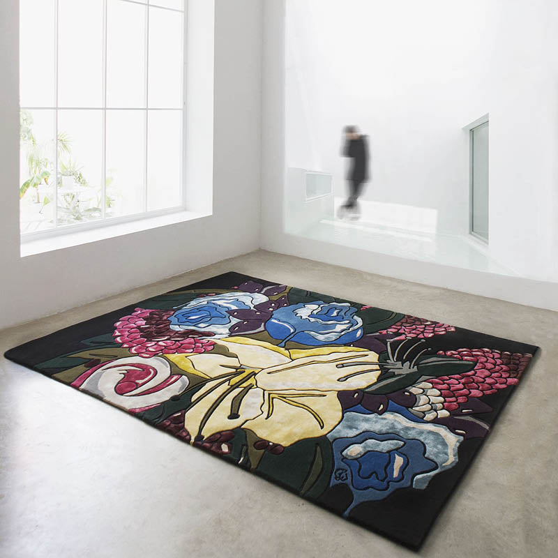Tapis à fleur BLOOM - Now Carpets  | Mama Minka