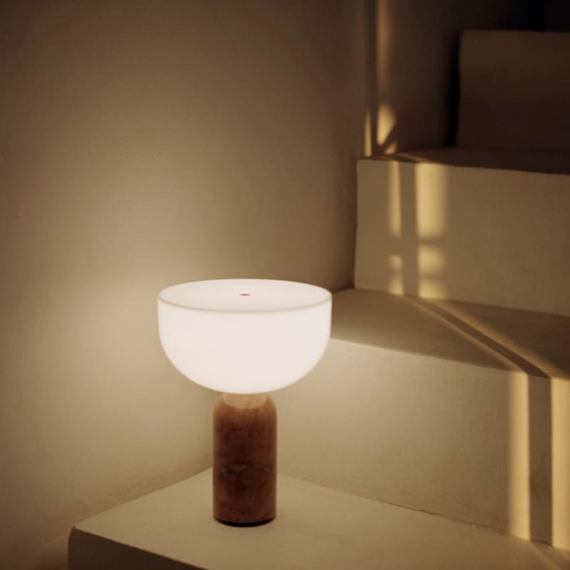 lampe portative kizu marbre breccia pernice mamaminka