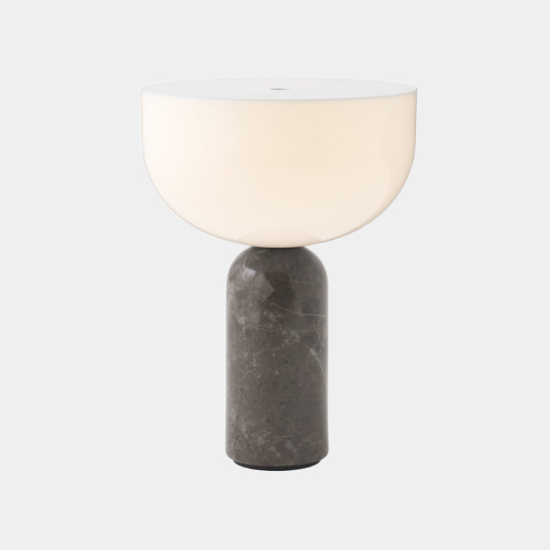 lampe portative kizu marbre gris des marais new works mamaminka
