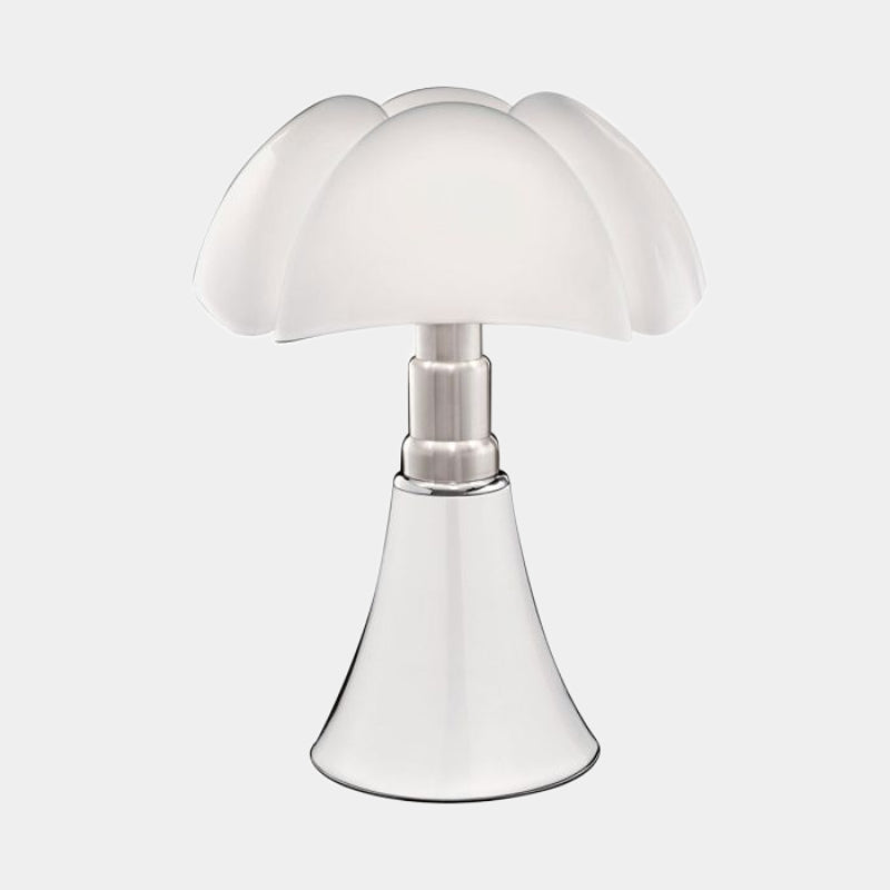 Lampe de table réglable en hauteur PIPISTRELLO led blanche